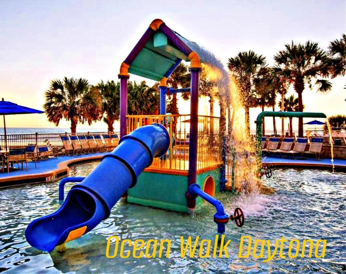 Wyndham Ocean Walk: Deluxe Oceanview Jacuzzi Condo in Daytona Daytona Beach Exterior photo